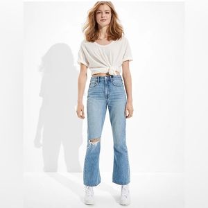 AE Ripped '90s bootcut Jean size 8